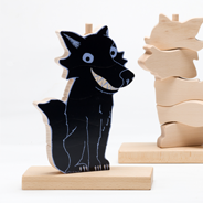 Puzzle vertical loup